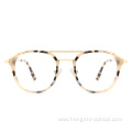 Metal Acetate Eyewear Eye Glass Retro Optical Frames